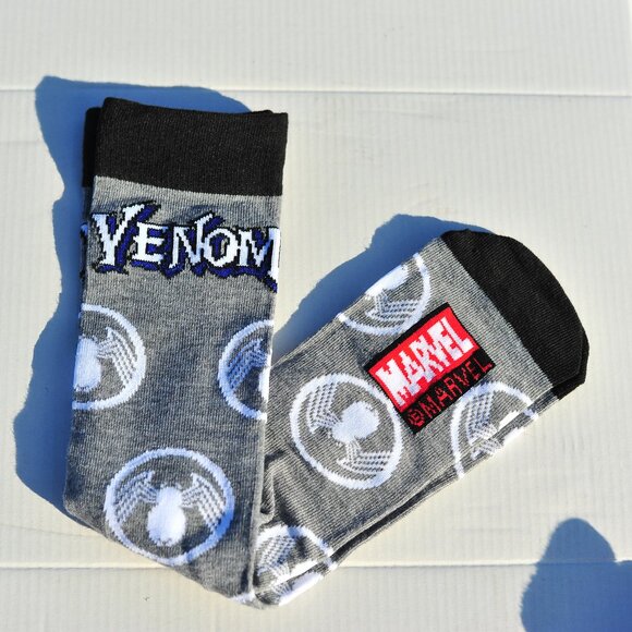 1 pair Polo Premium x MARVEL Colorful Tall Socks Female Male Neuter Blue Gray - Picture 8 of 14